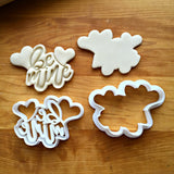 Set of 2 Be Mine Cookie Cutters/Dishwasher Safe