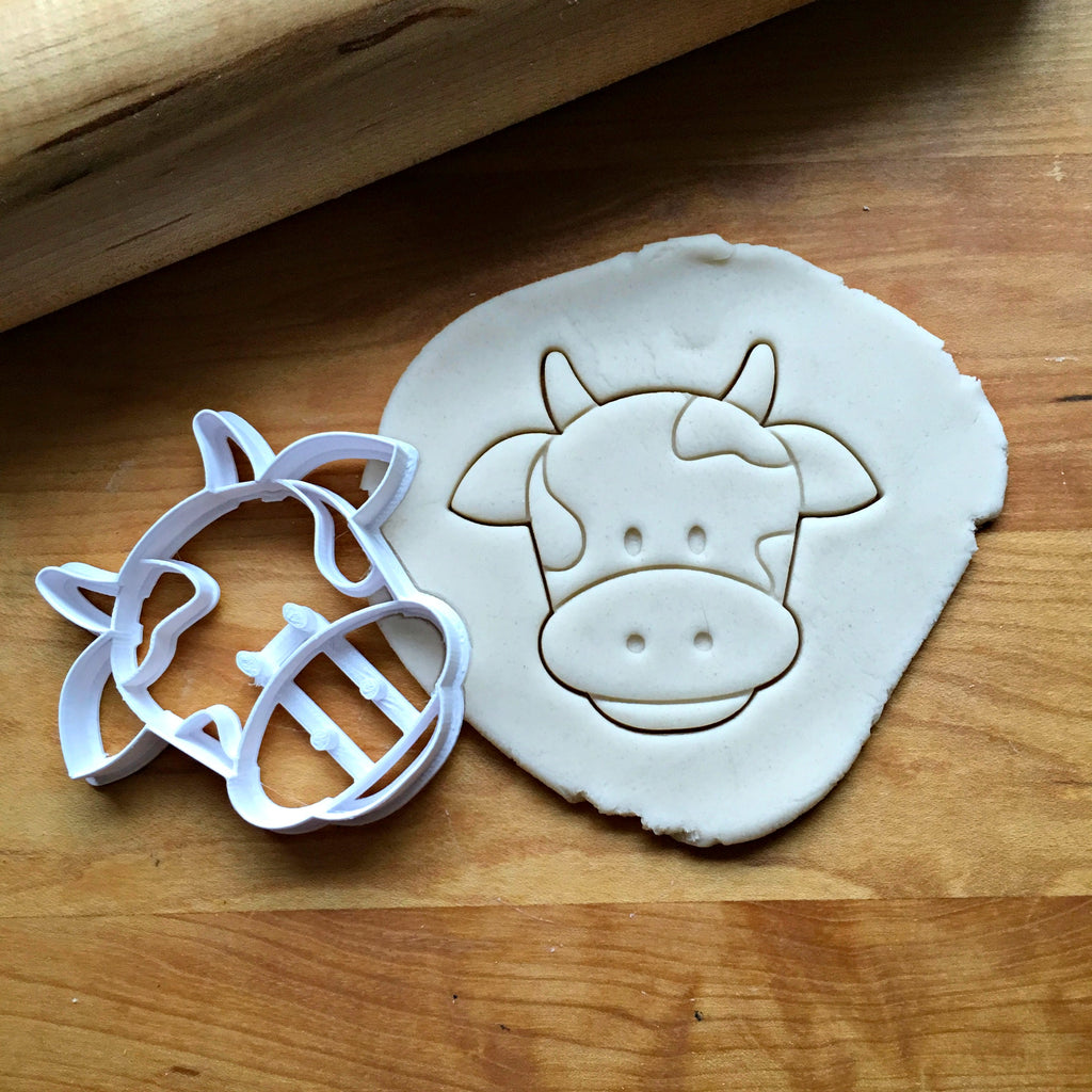 Cow Face Cookie Cutter/Dishwasher Safe