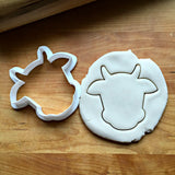 Cow Face Cookie Cutter/Dishwasher Safe