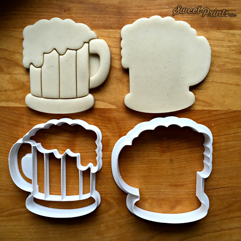 Set of 2 Beer Stein Cookie Cutters/Dishwasher Safe