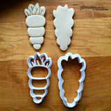 Set of 2 Carrot Cookie Cutters/Dishwasher Safe