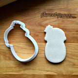 Swaddled Baby Girl with Flowers Cookie Cutter/Dishwasher Safe
