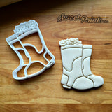 Rain Boots with Flowers Cookie Cutter/Dishwasher Safe