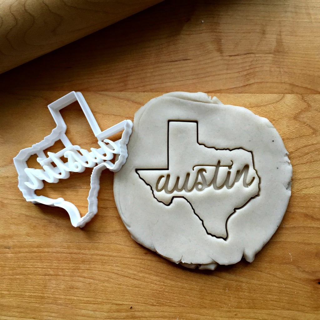 Austin Texas Cookie Cutter/Dishwasher Safe