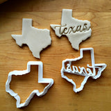 Set of 2 Texas Cookie Cutters/Dishwasher Safe