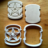 Set of 2 Star with Banner Cookie Cutters/Dishwasher Safe