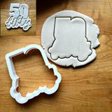 Lettered Number 50 Cookie Cutter/Dishwasher Safe