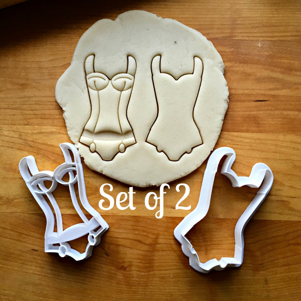 Lingerie/Corset Cookie Cutters/Dishwasher Safe