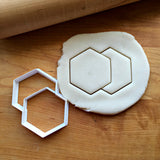 Double Hexagon Cookie Cutter/Dishwasher Safe