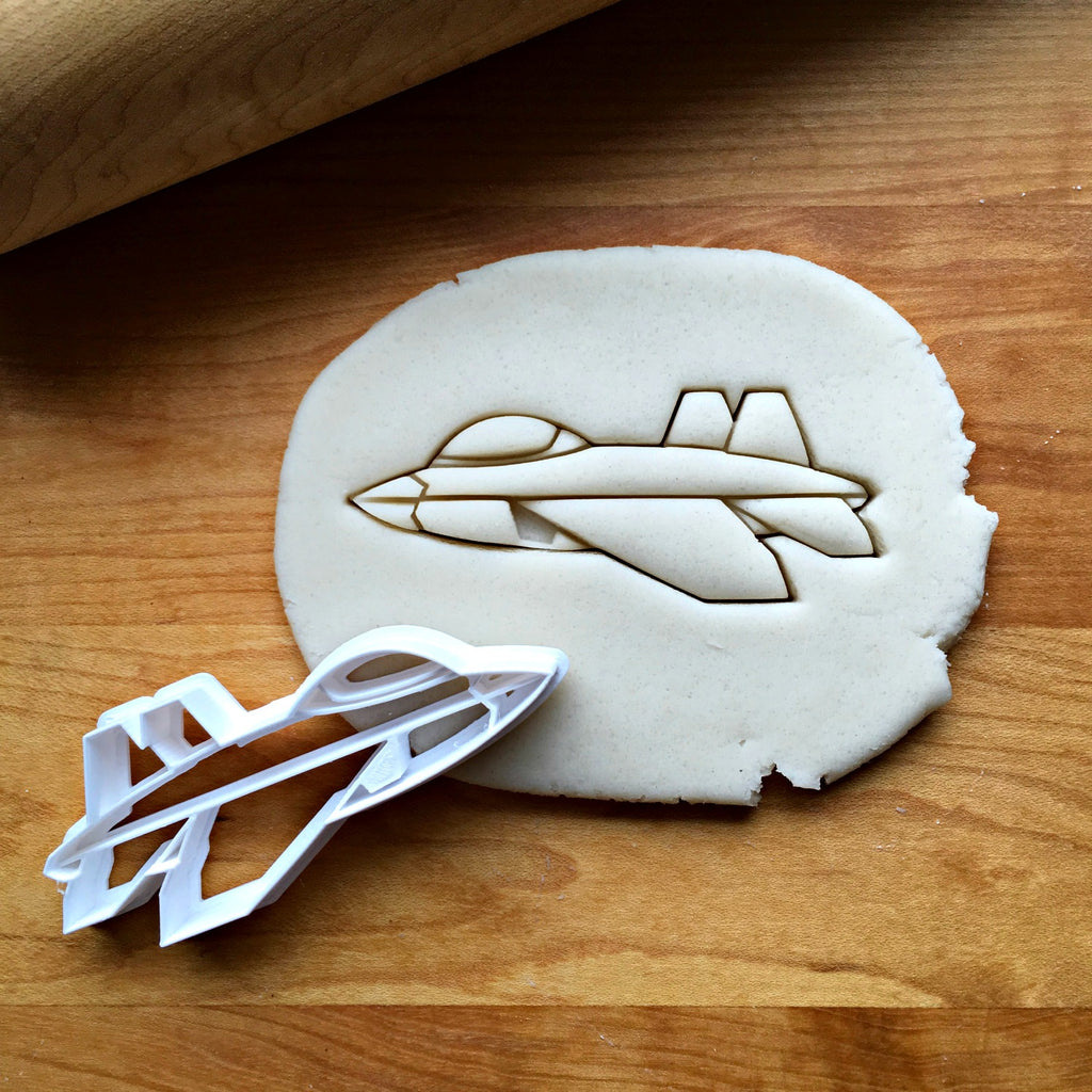 Fighter Jet Cookie Cutter/Multi-Size/Dishwasher Safe