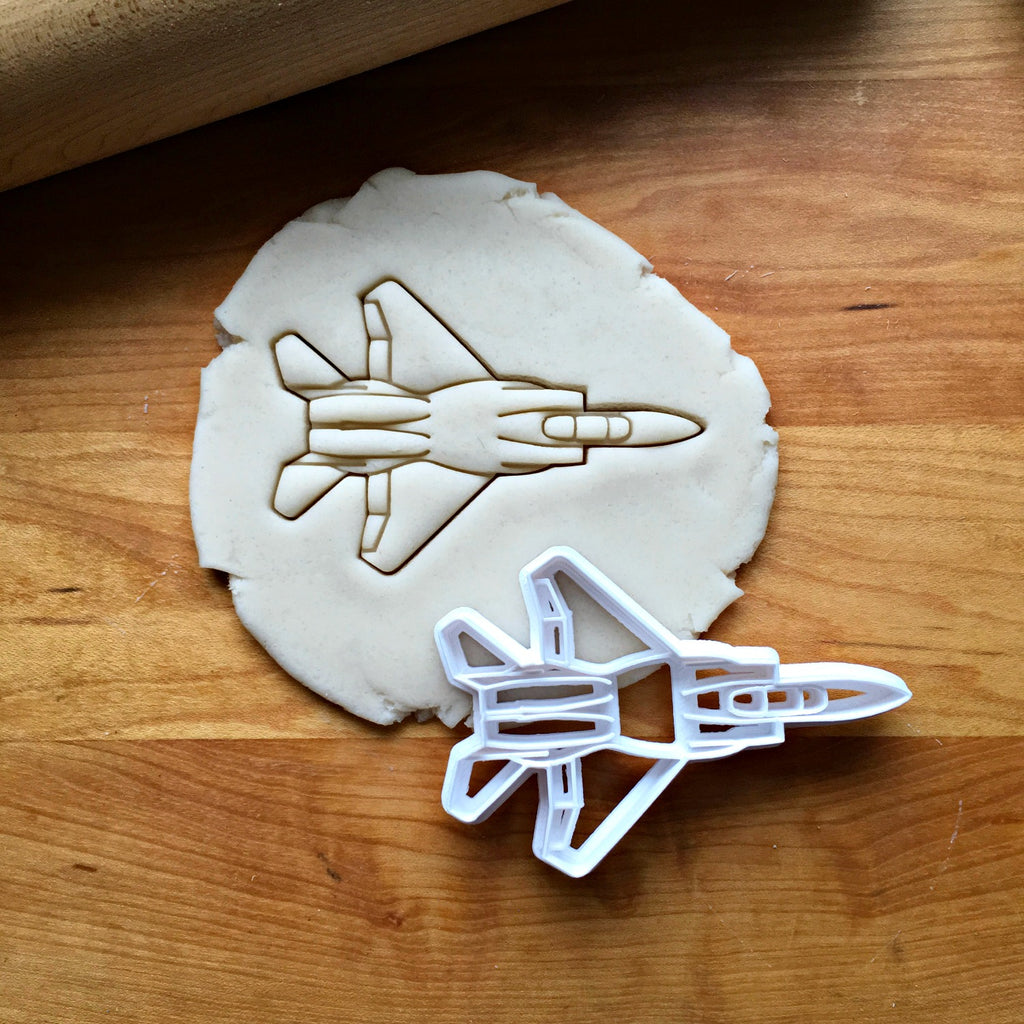 Fighter Jet Cookie Cutter/Multi-Size/Dishwasher Safe