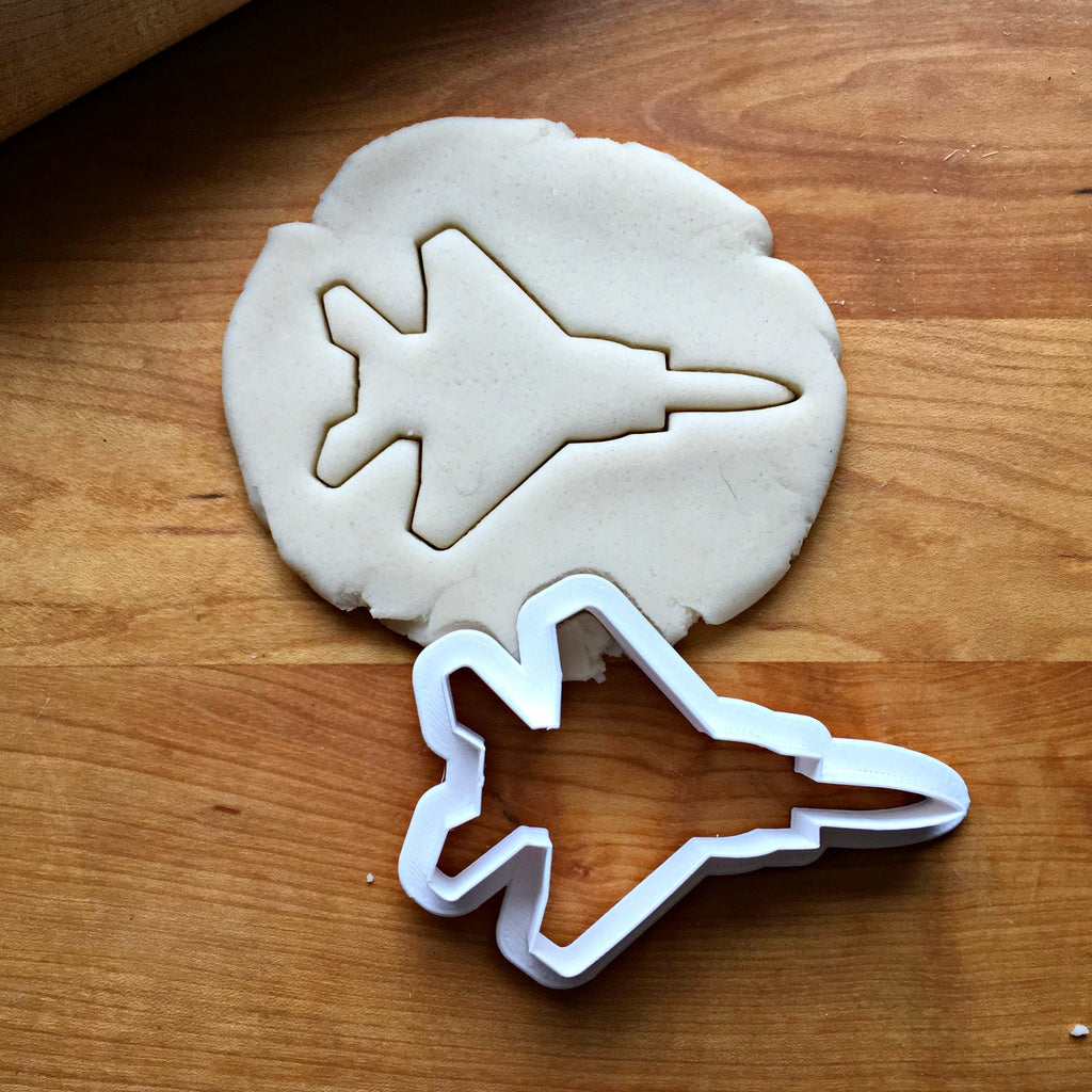 Fighter Jet Cookie Cutter/Multi-Size/Dishwasher Safe