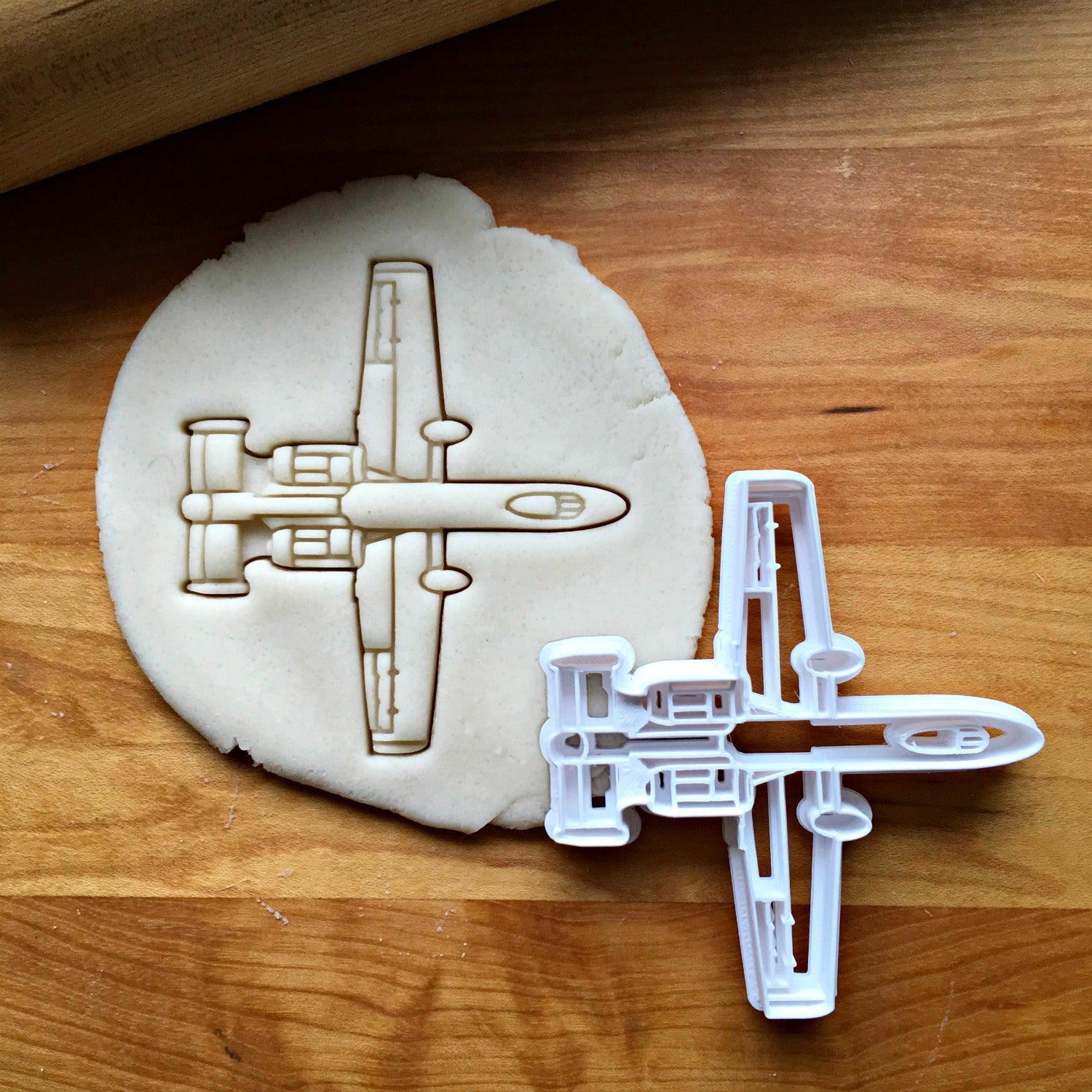 Attack Jet Fighter Cookie Cutter/Multi-Size/Dishwasher Safe - Sweet Prints Inc.