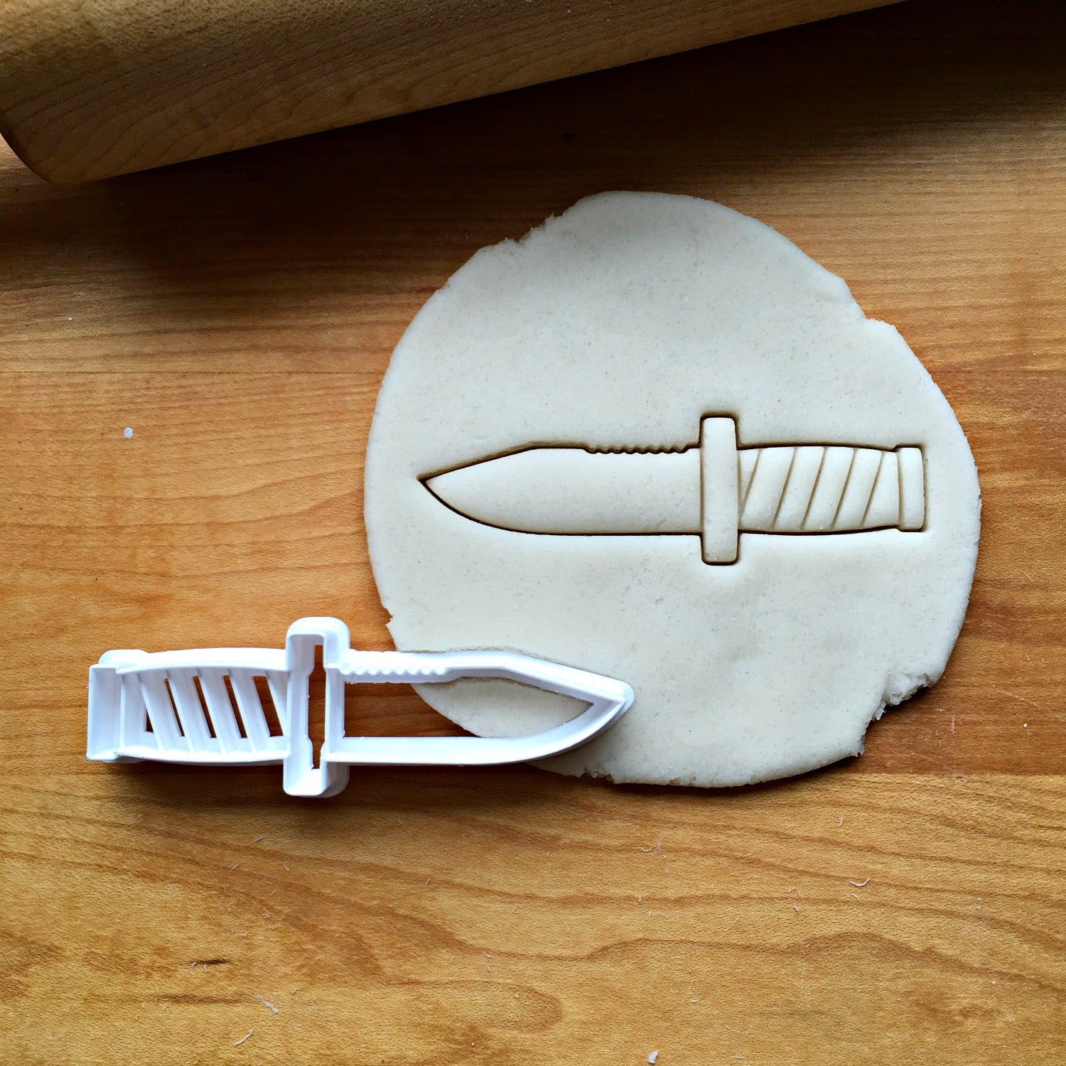 Military Knife Cookie Cutter/Multi-Size/Dishwasher Safe