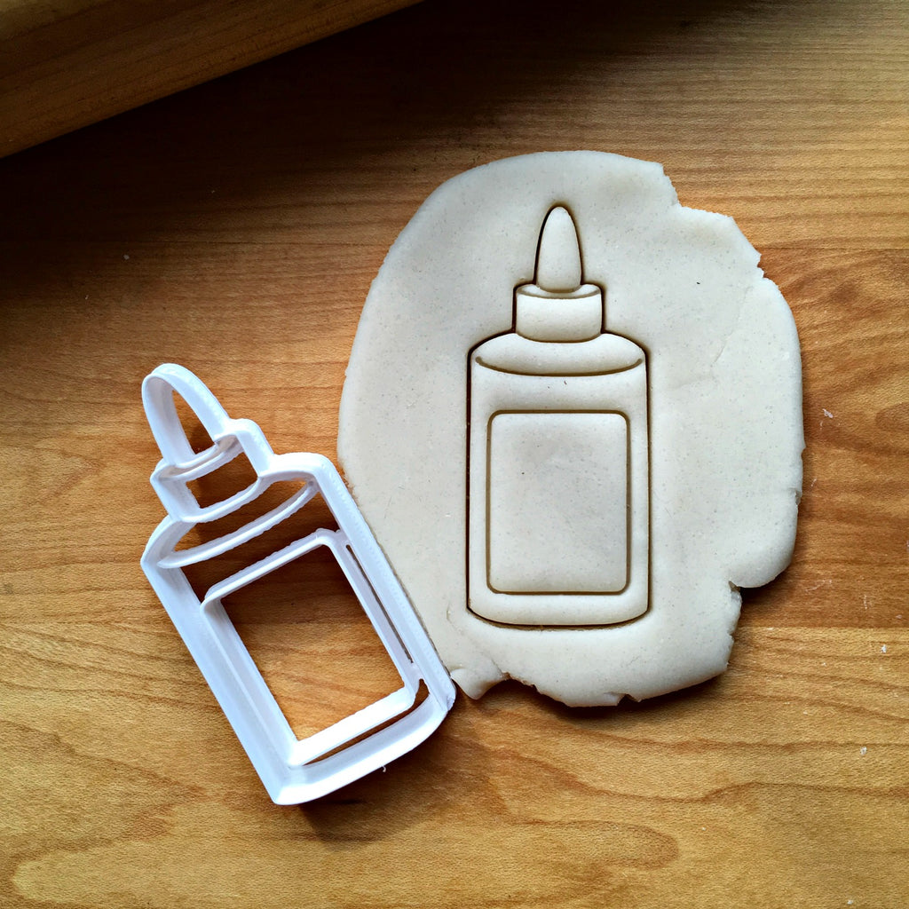 Bottle of Glue Cookie Cutter/Dishwasher Safe