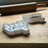 Set of 2 Thank You Script Cookie Cutters/Dishwasher Safe
