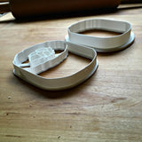 Set of 2 Rolled Sushi Cookie Cutters/Dishwasher Safe