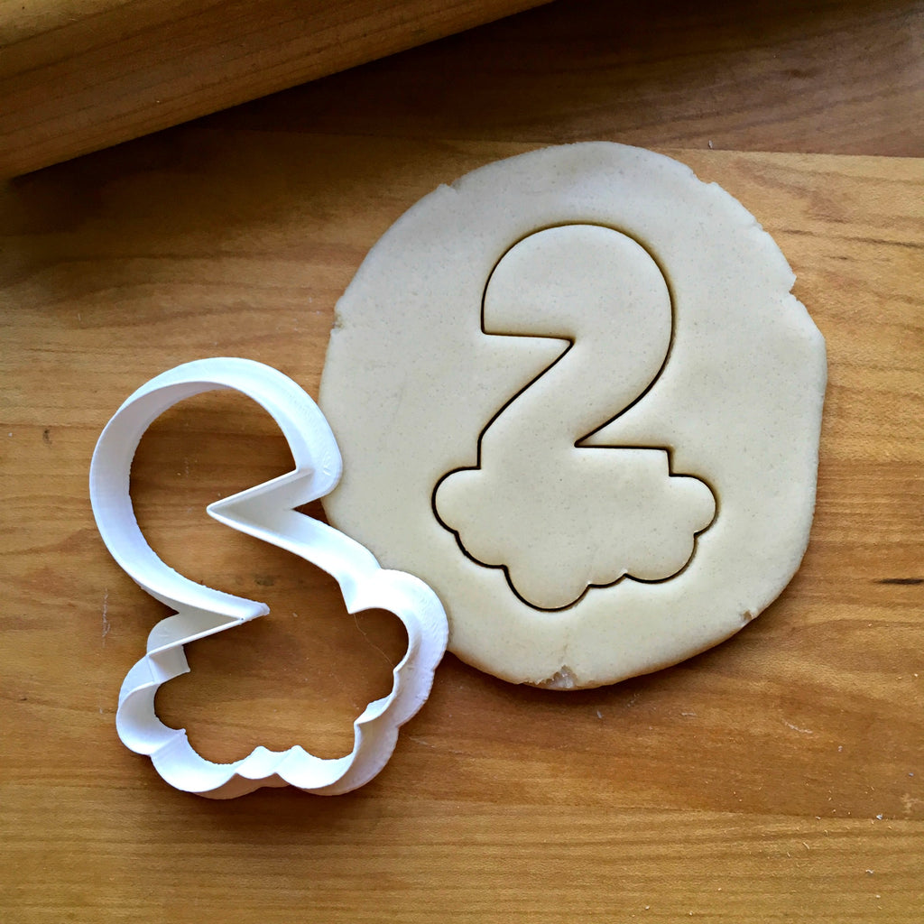 Bubble Number 2 Cookie Cutter/Dishwasher Safe