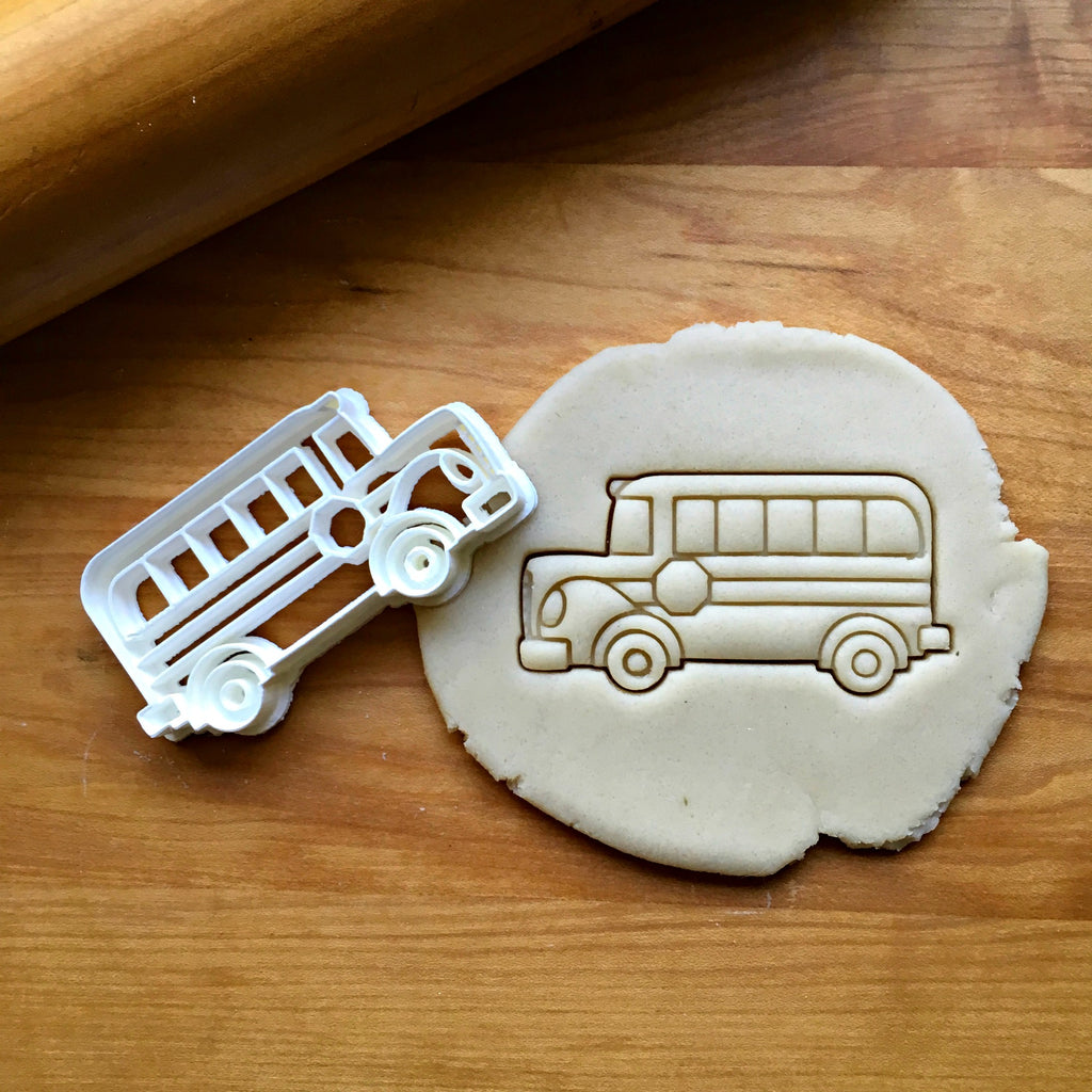 School Bus Cookie Cutter/Dishwasher Safe