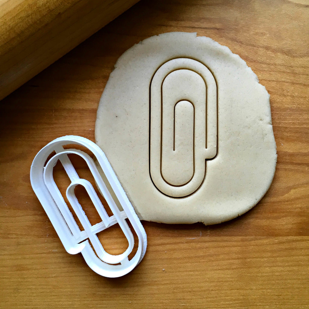Paper Clip Cookie Cutter/Dishwasher Safe
