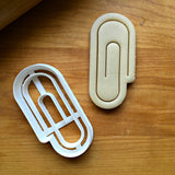 Paper Clip Cookie Cutter/Dishwasher Safe