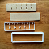 Set of 2 Ruler Cookie Cutters