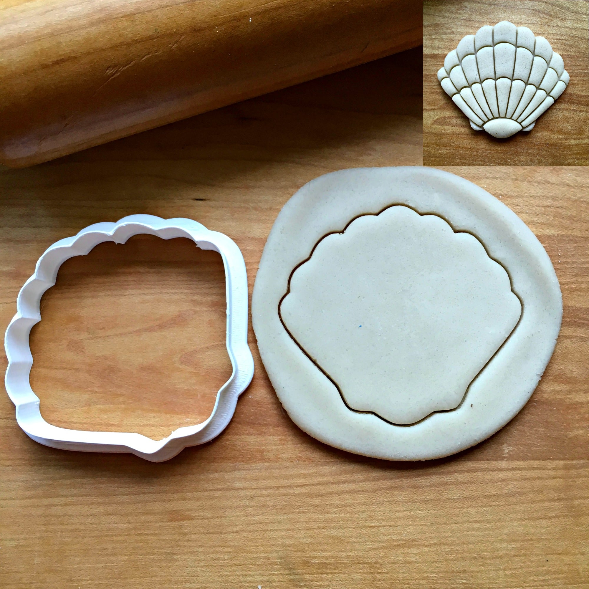 Seashell Cookie Cutter/Dishwasher Safe