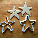 Set of 2 Starfish Seashell Cookie Cutters/Dishwasher Safe