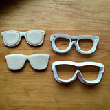 Set of 2 Retro Sunglasses Cookie Cutters/Dishwasher Safe