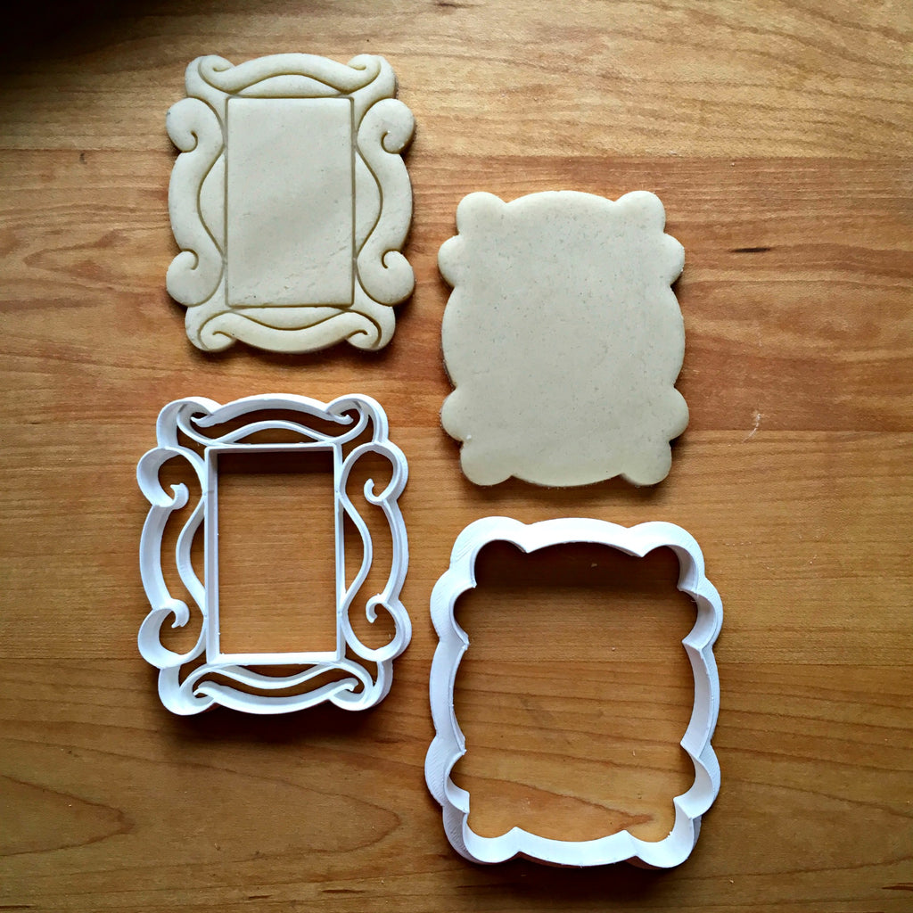 Set of 2 Picture Frame Cookie Cutters/Dishwasher Safe