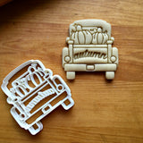 Autumn Pickup Truck with Tailgate Cookie Cutter/Dishwasher Safe - Sweet Prints Inc.