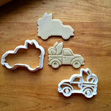 Set of 2 Beach Pickup Truck Cookie Cutters/Dishwasher Safe