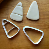 Set of 2 Candy Corn Cookie Cutters/Dishwasher Safe