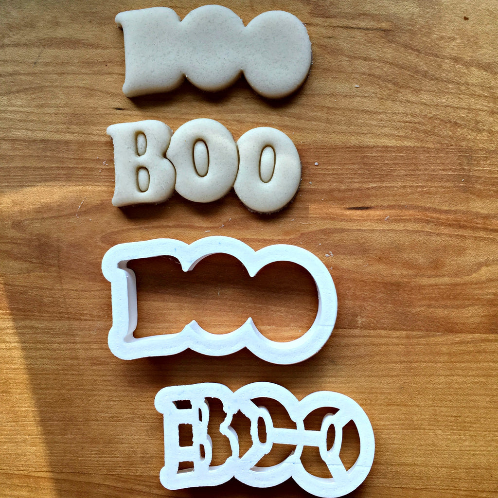Set of 2 Boo Cookie Cutters/Dishwasher Safe