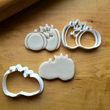 Set of 2 Pumpkin Patch Cookie Cutters/Dishwasher Safe