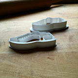 Set of 2 Sneaker Cookie Cutters/Dishwasher Safe