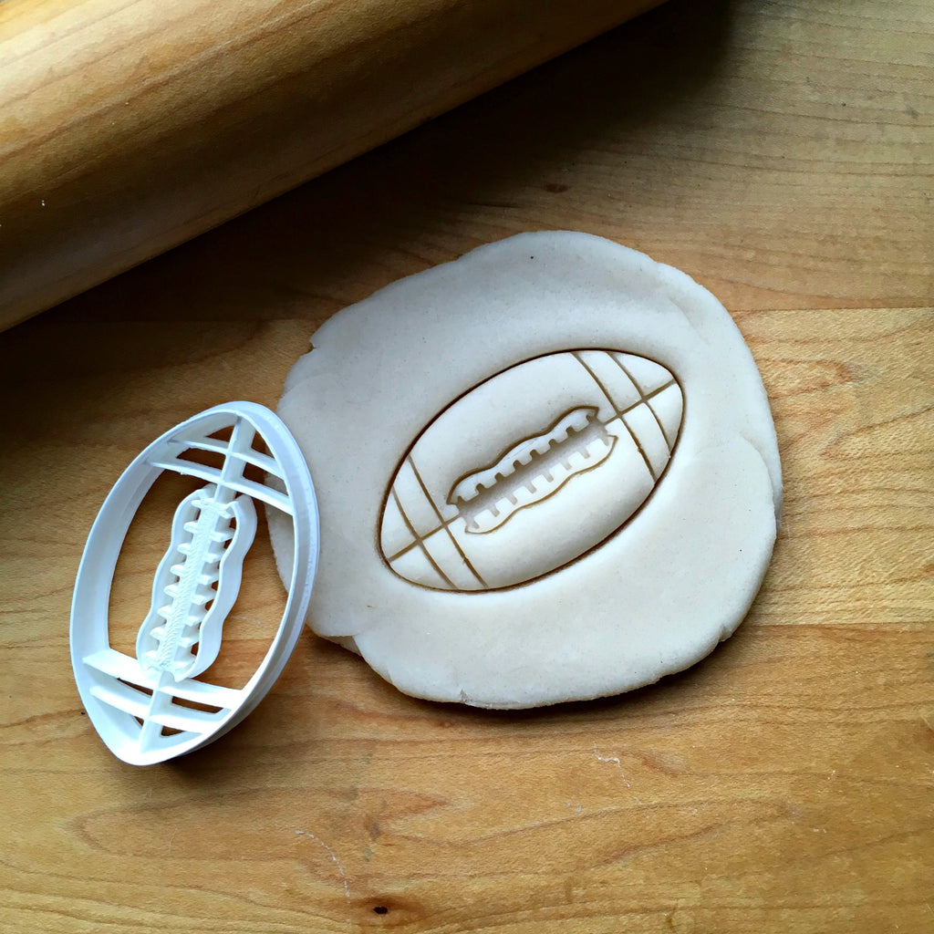 Football Cookie Cutter/Dishwasher Safe