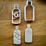 Set of 2 Whiskey Bottle Cookie Cutters/Dishwasher Safe