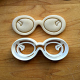 Rounded Glasses Cookie Cutter/Dishwasher Safe