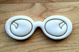 Rounded Glasses Cookie Cutter/Dishwasher Safe