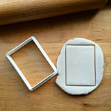 Squared Rectangle Cookie Cutter/Dishwasher Safe