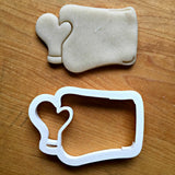 Cookie/Baking Sheet with Mitt Cookie Cutter/Dishwasher Safe