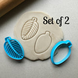Set of 2 Pine Bristle Cookie Cutters/Dishwasher Safe