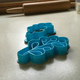 Set of 2 Mistletoe Cookie Cutters/Dishwasher Safe