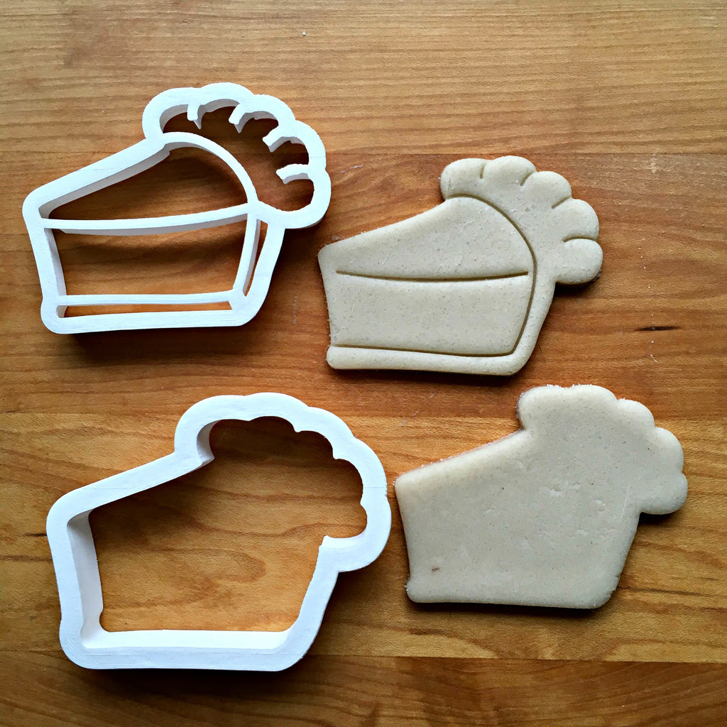 Set of 2 Slice of Pie Cookie Cutters/Dishwasher Safe