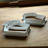 Set of 2 Slice of Pie Cookie Cutters/Dishwasher Safe