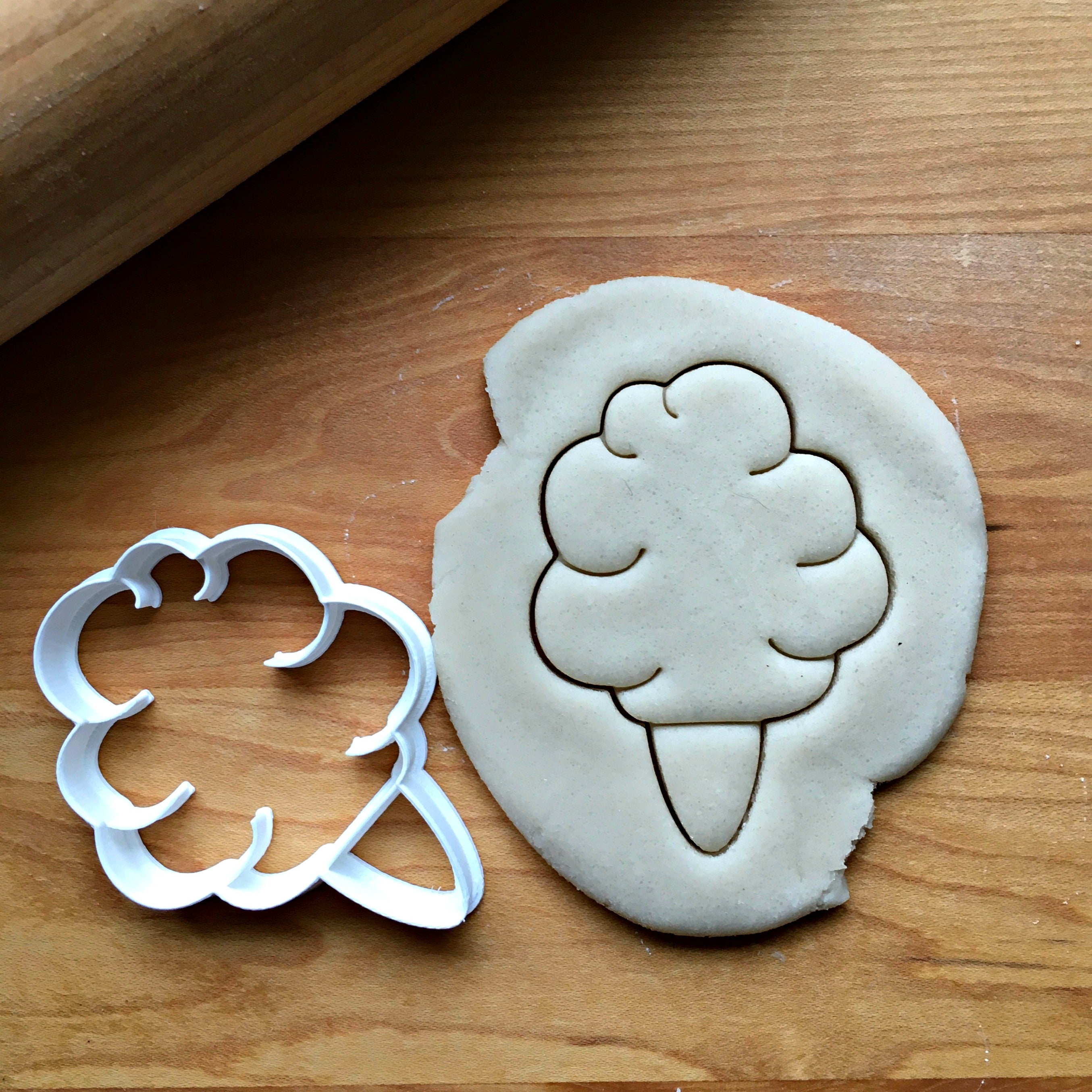 Cotton Candy Cookie Cutter/Dishwasher Safe