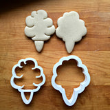 Set of 2 Cotton Candy Cookie Cutters/Dishwasher Safe