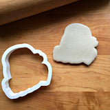 Santa Hat with Heart Cookie Cutter/Dishwasher Safe
