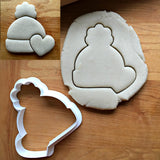 Winter Hat with Heart Cookie Cutter/Dishwasher Safe